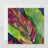  botanische | Denken aan je vriendschap Kaart (Voorkant)