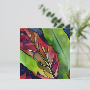 botanische   Denken aan je vriendschap Kaart