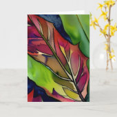 botanische | Denken aan je vriendschap Kaart (Gele Bloem)