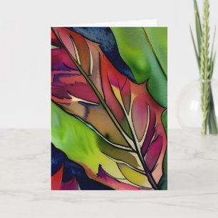 botanische   Denken aan je vriendschap Kaart