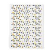 Botanische ditsy Floral Greenery Wedding Logo (Vel)