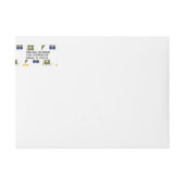 Botanische ditsy Floral Greenery Wedding Logo (Voorkant)