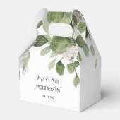 Botanische doos voor weddenschappen bedankdoosjes (Voorkant Zijde)