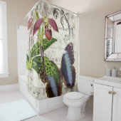 Botanische douchegordijn (In situ)