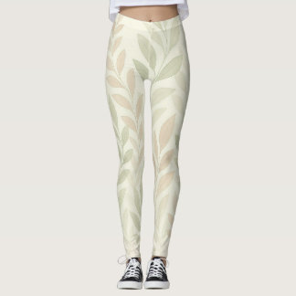 Botanische Drift - Zachte Natuur-Inspiratie Leggin Leggings