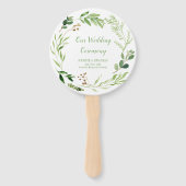 Botanische droom RONDE Fans Handwaaier (Voorkant)