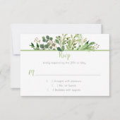 Botanische droom RSVP (Voorkant)