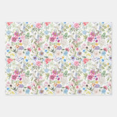 Botanische Droom Trio 3 Inpakpapier Vel (Voorkant)
