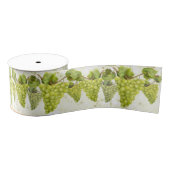 Botanische druiven grosgrain lint (Spoel)