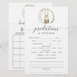  botanische dubbelzijdige Baby showers games