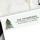 Botanische eenvoudige kerst Kaart retour adres Etiket<br><div class="desc">Verbeter uw vakantiecorrespondentie met onze "Botanical Simple Christmas Kaart Return Address Labels." Deze chique en elegante labels zijn voorzien van een waterverf kerstboomontwerp en voegen een vleugje tijdloze charme toe aan uw enveloppen. Ze zijn perfect voor al uw vakantiebehoeften, van het versturen van kerstkaarten tot het toevoegen van een feestelijke...</div>