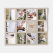 Botanische eiervernis van rendieren 11 foto modern fleece deken (Voorkant (Horizontaal))