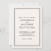 Botanische Elegante Zonsondergang Kleuren Wildflow Kaart (Voorkant)