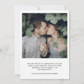 Botanische elegantie | Aankondiging van het fotowe (Achterkant)