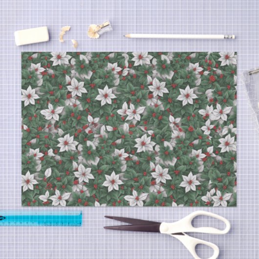 Botanische elegantie: betoverde wintertuinen tissuepapier (Craft)