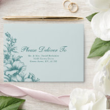 Botanische Elegantie Bruiloft Briefpapier