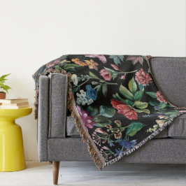 botanische elegantie deken