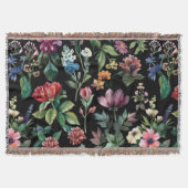  botanische elegantie deken (Voorkant)