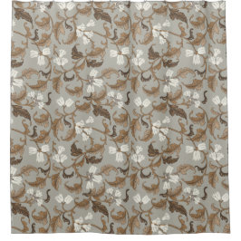  botanische elegantie douchegordijn