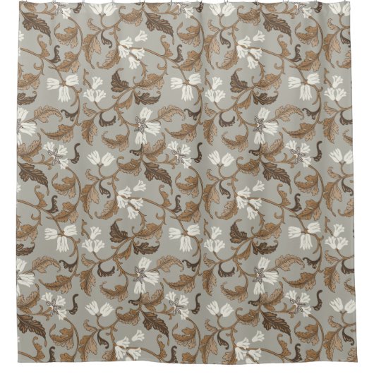  botanische elegantie douchegordijn (Voorkant)