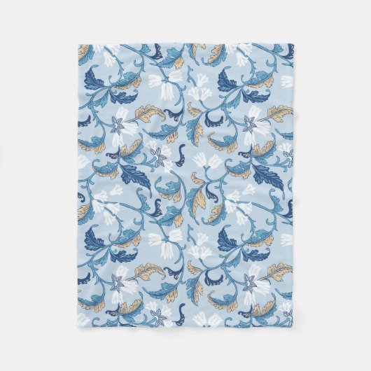  botanische elegantie fleece deken (Voorkant)