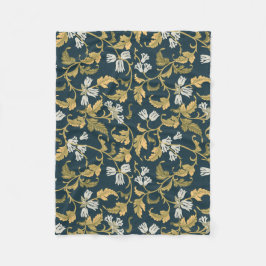  botanische elegantie fleece deken