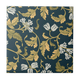  botanische elegantie tegeltje