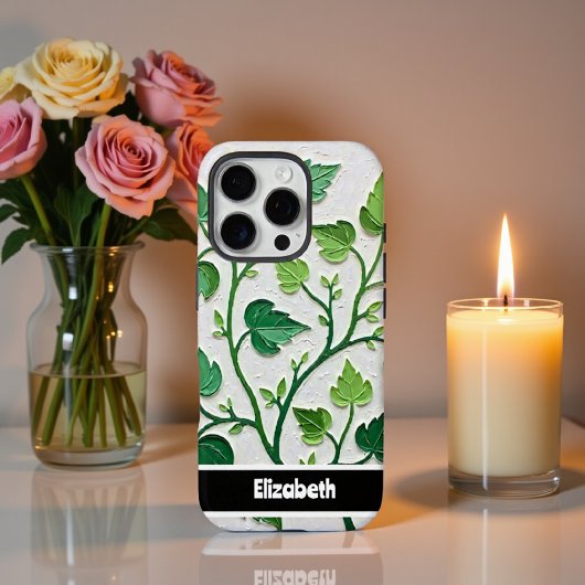 Botanische elegantie telefoonhoesje Case-Mate iPhone case