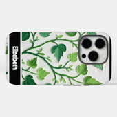 Botanische elegantie telefoonhoesje Case-Mate iPhone case (Achterkant (horizontaal))
