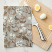  botanische elegantie theedoek (Quarter Fold)