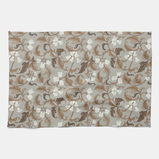  botanische elegantie theedoek (Horizontaal)