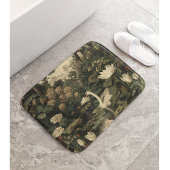 Botanische elegantie - Zwaan in het bos Badmat