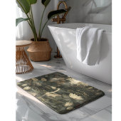 Botanische elegantie - Zwaan in het bos Badmat