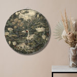 Botanische elegantie - Zwaan in het bos Dartbord<br><div class="desc">Voeg een verfijnde draai toe aan de spelavond met dit dartbord met een rustige zwaan die door een met lelies bedekte bosvijver glijdt. Een perfecte mix van plezier en beeldende kunst,  het maakt een opvallende uitspraak in speelzalen,  lounges of mannen grotten.</div>