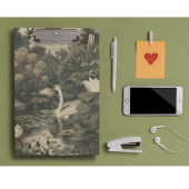 Botanische elegantie - Zwaan in het bos Klembord