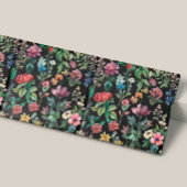  Botanische Elegantie Zwart Tegeltje