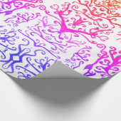 Botanische elementen Verpakkingsdocument Cadeaupapier (Hoek)