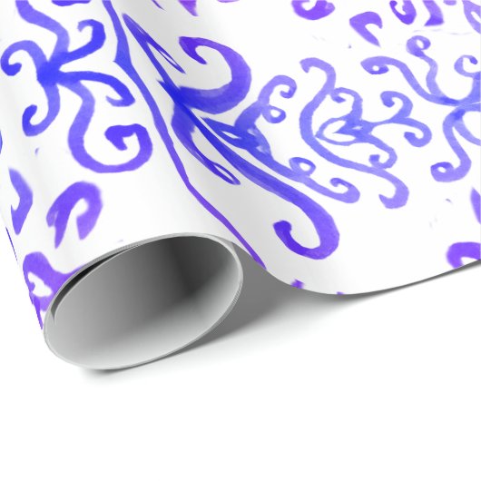 Botanische elementen Verpakkingsdocument Cadeaupapier (Rol Hoek)