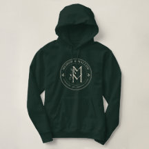 Botanische embleem hoodie
