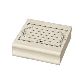 Botanische envelopadresplanner Ru Rubberstempel (Stempel)