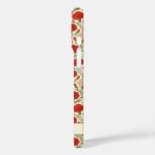 Botanische esthetische rode bloem Case-Mate iPhone case (Achterkant / Links)