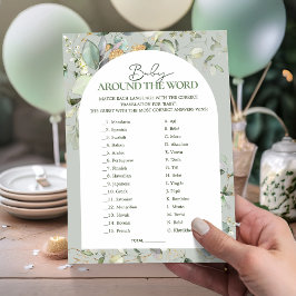 Botanische Eucalyptus Baby rond de wereld games