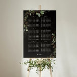 Botanische Eucalyptus Black Weddenschap Poster<br><div class="desc">Botanische Eucalyptus Black Wedding Seding Chart #pampasgras #junglebruiloft #jungleuitnodiging #coralbruiloft #bruildingmenu #woestijtwedding #lasvegasbruiloft #terracottabruiloft #peachbruiloft #pampasweddingmenu #pampas #terracotta #coral #peach #naturalbruiloft #driedpampas #driedpampas bruiloft #naturebruilbruiloft</div>