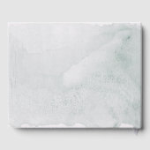 Botanische Eucalyptus Greenery Bohemian Tropic Gastenboek (Achterkant)