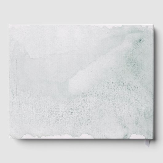 Botanische Eucalyptus Greenery Bohemian Tropic Gastenboek (Achterkant)