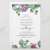 Botanische Eucalyptus Greenery Weddenschap Briefpapier (Voorkant / Achterkant)