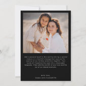 Botanische eucalyptus groen aangepaste kerst feestdagenkaart (Achterkant)