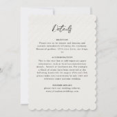 Botanische Eucalyptus Groene Bladeren Krans Trouwe Kaart (Achterkant)