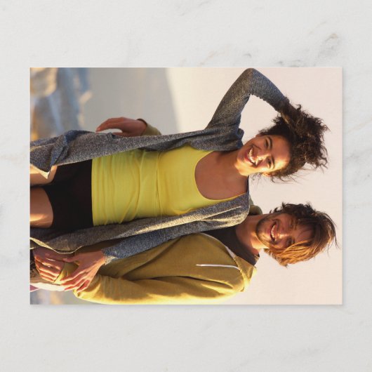 Botanische Eucalyptus Groene Huwelijksfoto Uitnodiging Briefkaart (Achterkant)