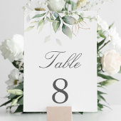 Botanische Eucalyptus Groene Watercolor Elegant Kaart